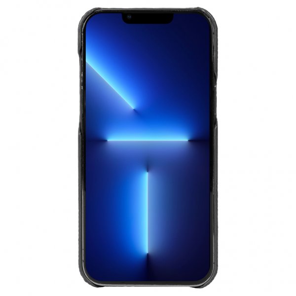 Krusell iPhone 13 Pro -suojakuori, nahkaa, musta