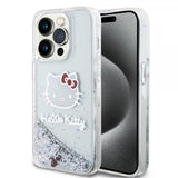 Hello Kitty iPhone 13 Pro -suojakuori, nestemäinen glitter, läpikuultava