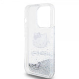 Hello Kitty iPhone 13 Pro -suojakuori, nestemäinen glitter, läpikuultava