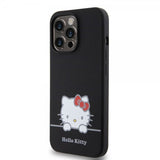 Hello Kitty iPhone 13 Pro Kuori Nestemäinen Silikoni Musta