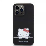 Hello Kitty iPhone 13 Pro Kuori Nestemäinen Silikoni Musta