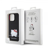 Hello Kitty iPhone 13 Pro Kuori Nestemäinen Silikoni Musta