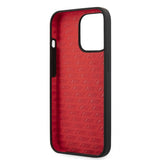 AMG iPhone 13 Pro -suojakuori, Liquid Silicone, Two Tone, musta