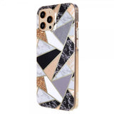 iPhone 13 Pro Kuori Marmorikuvio Mustavalkoinen
