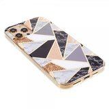 iPhone 13 Pro Kuori Marmorikuvio Mustavalkoinen