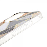 iPhone 13 Pro Kuori Marmorikuvio Mustavalkoinen