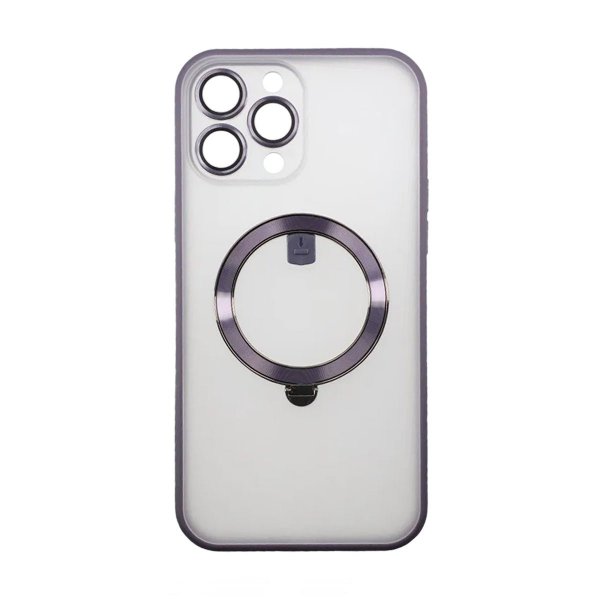 Rvelon iPhone 13 Pro MagSafe-rengaskotelo violetti