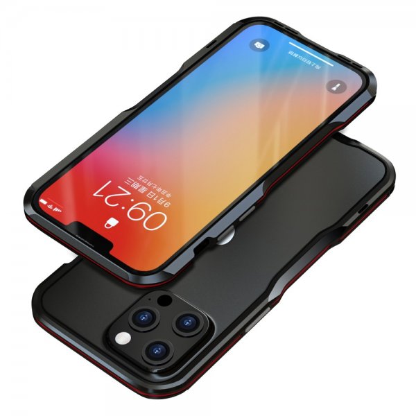 iPhone 13 Pro Kuoret Metallipuskuri Punainen
