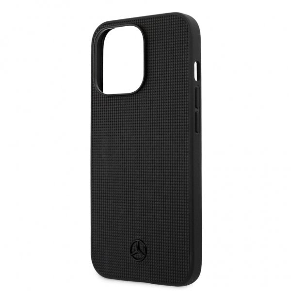 Mercedes Benz iPhone 13 Pro Kuori Metallilogo Musta