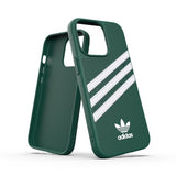 Adidas iPhone 13 Pro -suojakotelo, muotoiltu, PU, Collegiate Green