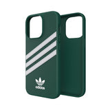 Adidas iPhone 13 Pro -suojakotelo, muotoiltu, PU, Collegiate Green