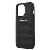 AMG iPhone 13 Pro -suojakuori, rei'itetty, musta