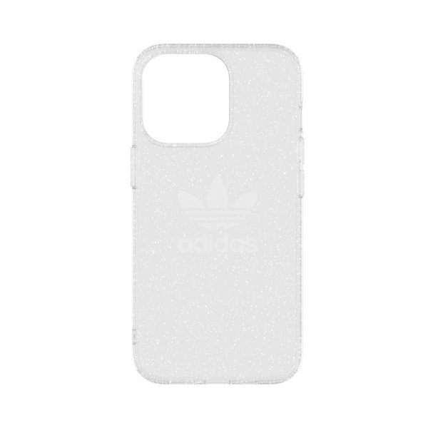 Adidas iPhone 13 Pro -suojakuori, kirkas, glitter