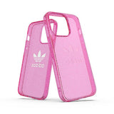 Adidas iPhone 13 Pro Suojakuori Protective Clear Case Glitter Ruusukulta