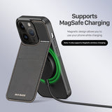 Dux Ducis iPhone 13 Pro -suojakuori Rafi Series MagSafe, musta