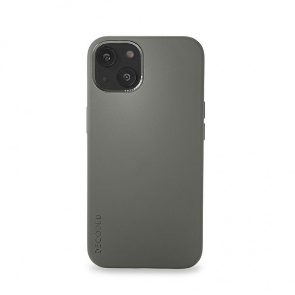 Decoded iPhone 13 Pro Silikonikuori takakansi Olive