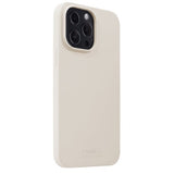 holdit iPhone 13 Pro -silikonikuori, vaalea beige