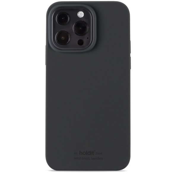 holdit iPhone 13 Pro Silikonikuori Musta