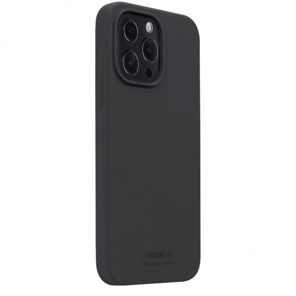 holdit iPhone 13 Pro Silikonikuori Musta