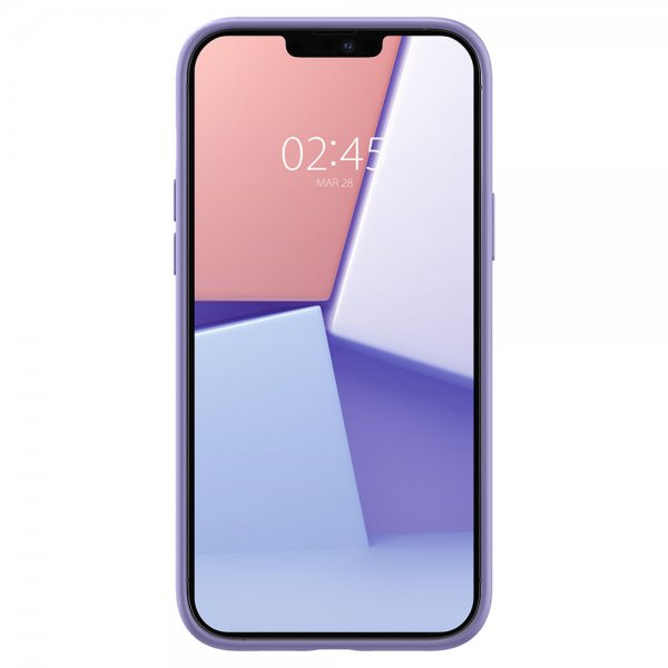 Spigen iPhone 13 Pro -silikonikuori, Silicone Fit, Iris Purple