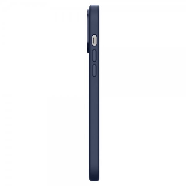Spigen iPhone 13 Pro -suojakuori Silicone Fit Navy Blue