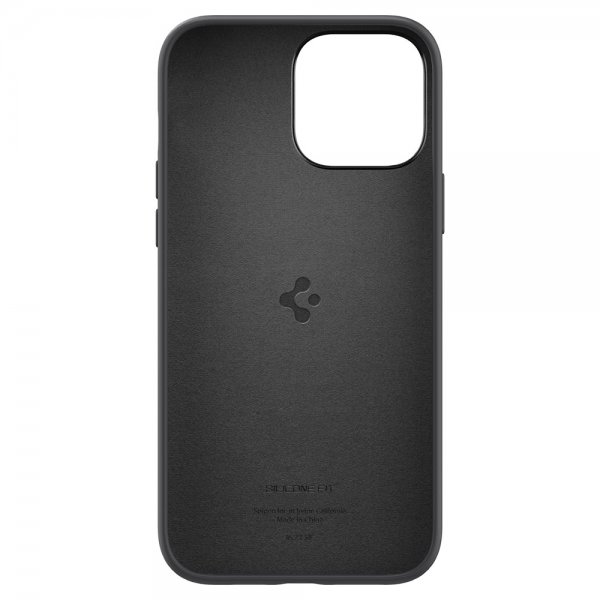 Spigen iPhone 13 Pro Suojakuori Silicone Fit Musta