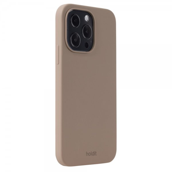 holdit iPhone 13 Pro Silikonikuori Mocha Brown