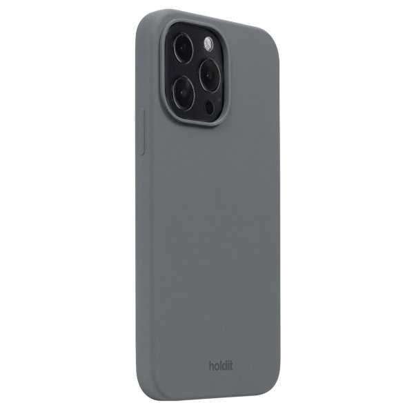 holdit iPhone 13 Pro -silikonikuori, Space Gray