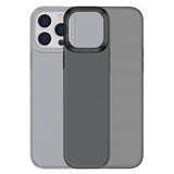 Baseus iPhone 13 Pro -suojakuori, Simple Series, läpinäkyvä musta