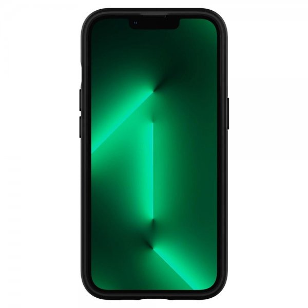 Spigen iPhone 13 Pro -suojakuori Slim Armor CS Midnight Green