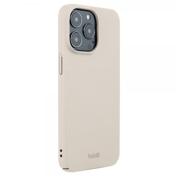 holdit iPhone 13 Pro -suojakuori Slim Case Light Beige