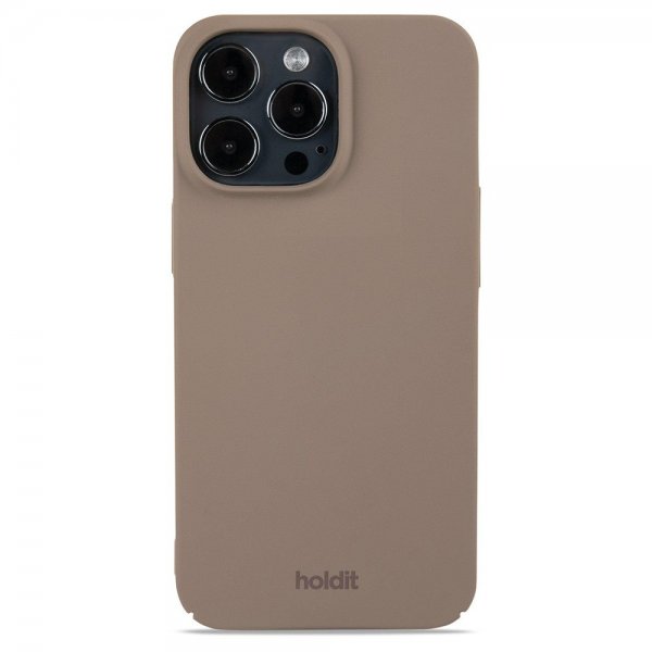 holdit iPhone 13 Pro -suojakuori Slim Case Mocha Brown