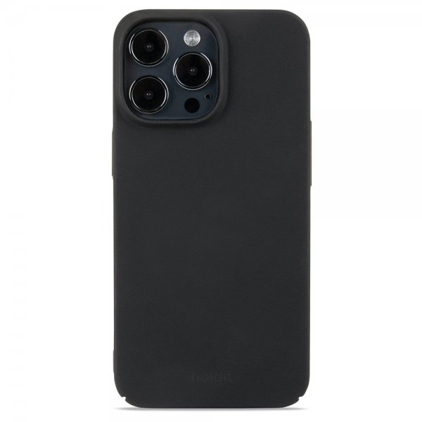 holdit iPhone 13 Pro Slim Case -suojakuori, musta
