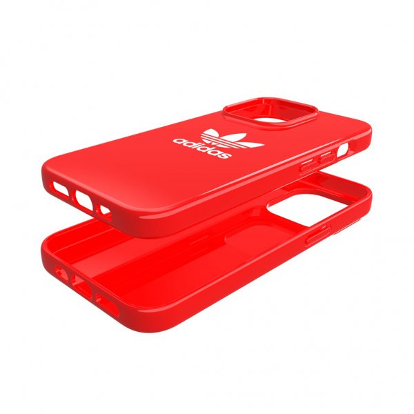Adidas iPhone 13 Pro Snap Case Trefoil Scarlet