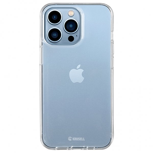 Krusell iPhone 13 Pro -suojakuori SoftCover Läpinäkyvä