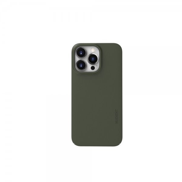 Nudient iPhone 13 Pro Thin Case V3 MagSafe Pine Green -suojakuori