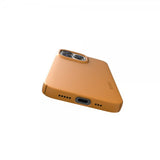 Nudient iPhone 13 Pro -ohut suojakuori V3 MagSafe Saffron Yellow