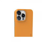 Nudient iPhone 13 Pro -ohut suojakuori V3 MagSafe Saffron Yellow