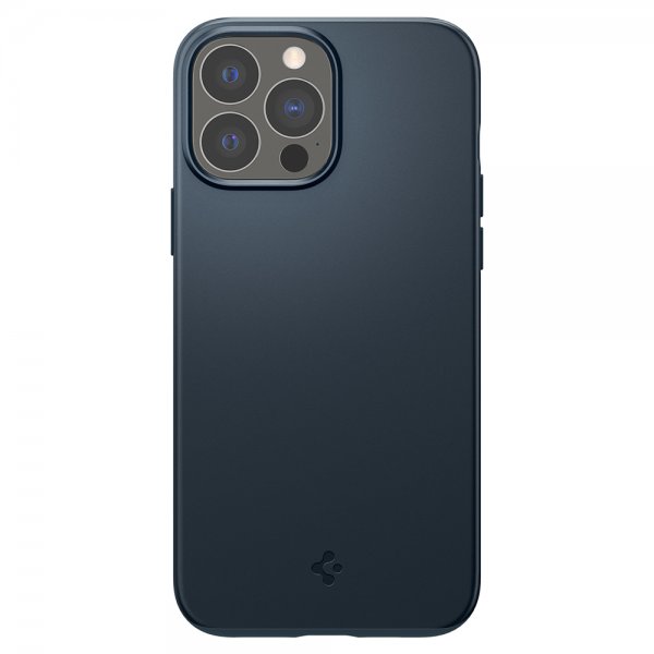 Spigen iPhone 13 Pro -suojakuori Thin Fit Navy Blue