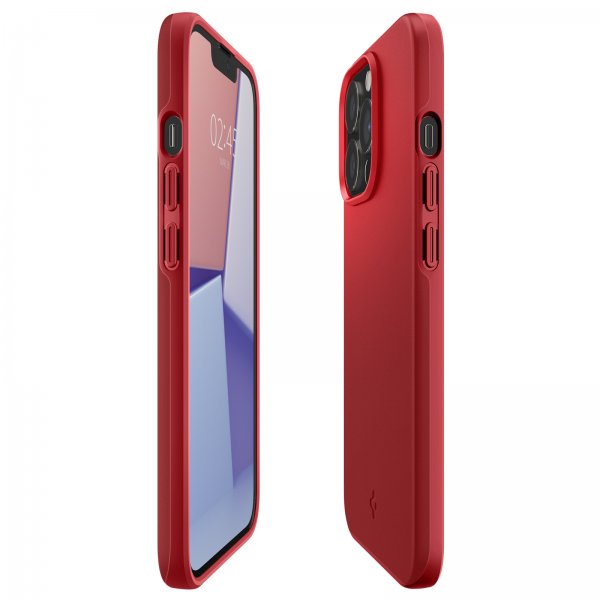 Spigen iPhone 13 Pro Thin Fit -kuori, punainen