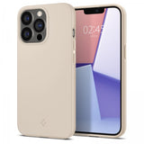 Spigen iPhone 13 Pro -suojakuori Thin Fit, hiekansävyinen beige