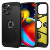 Spigen iPhone 13 Pro -suojakuori Tough Armor, musta