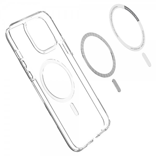 Spigen iPhone 13 Pro Ultra Hybrid Mag -suojakuori, valkoinen