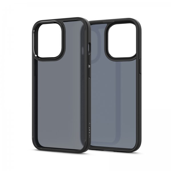 Spigen iPhone 13 Pro -suojakuori Ultra Hybrid Matte Frost Black