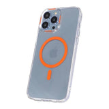 iPhone 13 Pro -suojakuori, TPU, MagSafe, oranssi