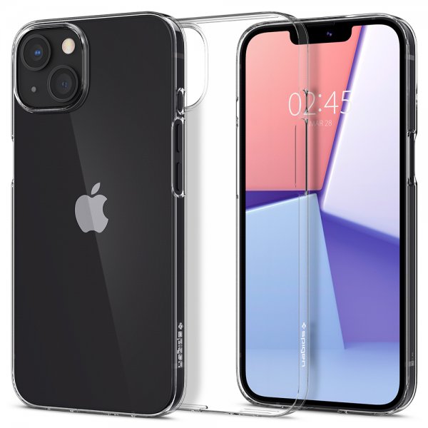 Spigen iPhone 13 -kuori AirSkin Crystal Clear