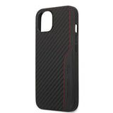 AMG iPhone 13 Carbon Effect Stitching Musta kuori