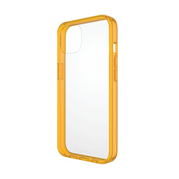 PanzerGlass iPhone 13 -suojakuori ClearCase Color Tangerine