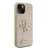 Guess iPhone 13 Kuori Fixed Glitter Kulta