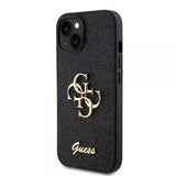 Guess iPhone 13 Kuori Fixed Glitter Musta
